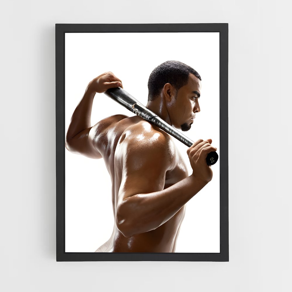 Poster Nelson de cruz – affiche Baseball (vue 2)